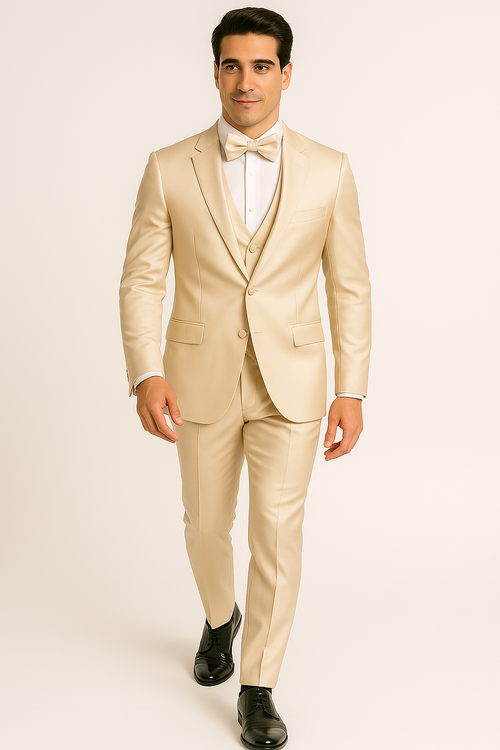 The Champagne 4pc tuxedo collection