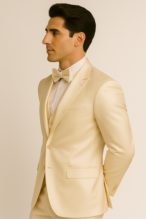 The Champagne 4pc tuxedo collection