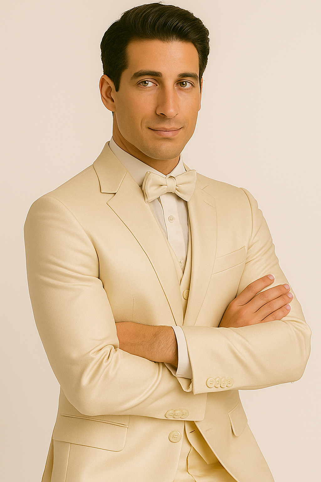 The Champagne 4pc tuxedo collection