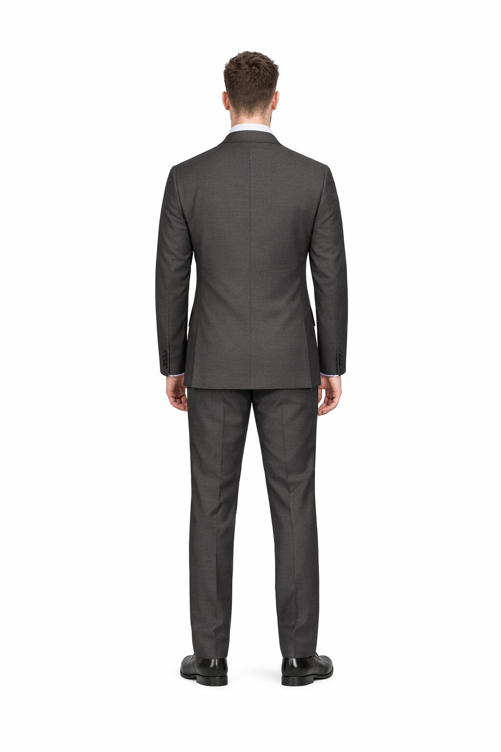 Modern Fit Tiglio Wool Double-Breasted Suit – Premium Tailored Formal Suit