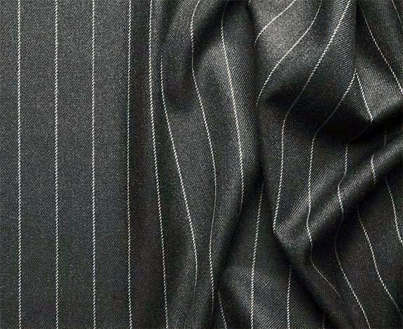 Odyssey Collection - Blue Regular Fit 3 Piece Suit 2 Button Gangster Stripe by Vinci