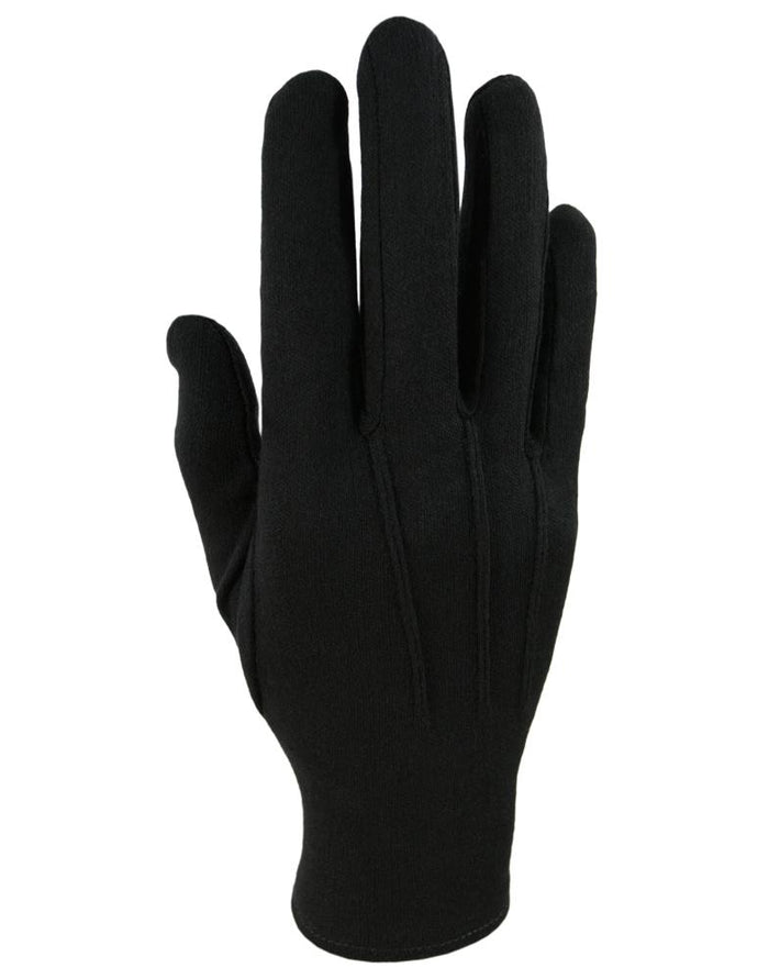 Black Cotton Gloves - Classic Collection