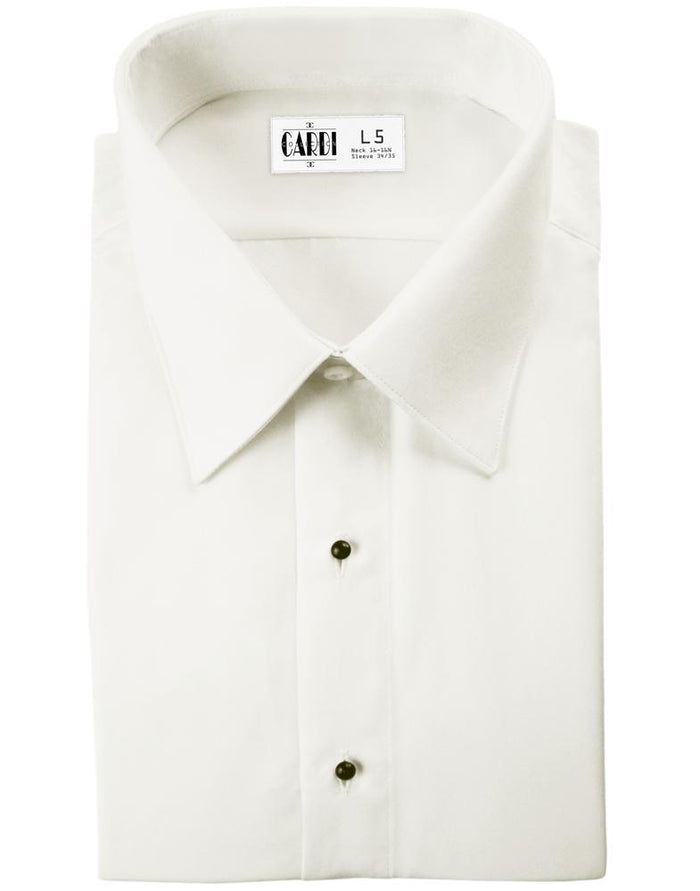 Como Kids Ivory Laydown Tuxedo Shirt Classic Collection