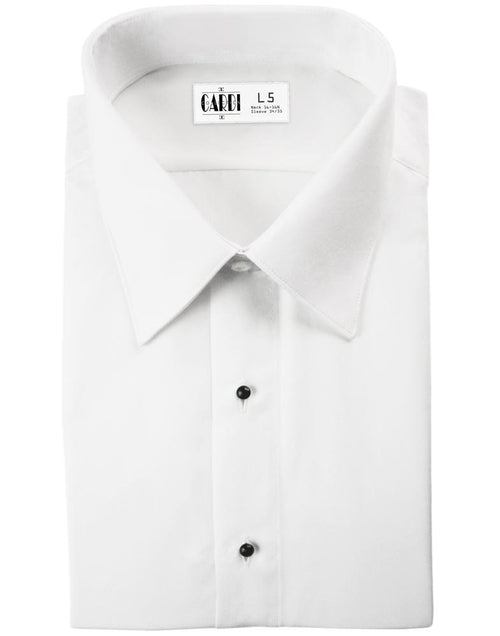 Como Kids White Laydown Tuxedo Shirt Classic Collection