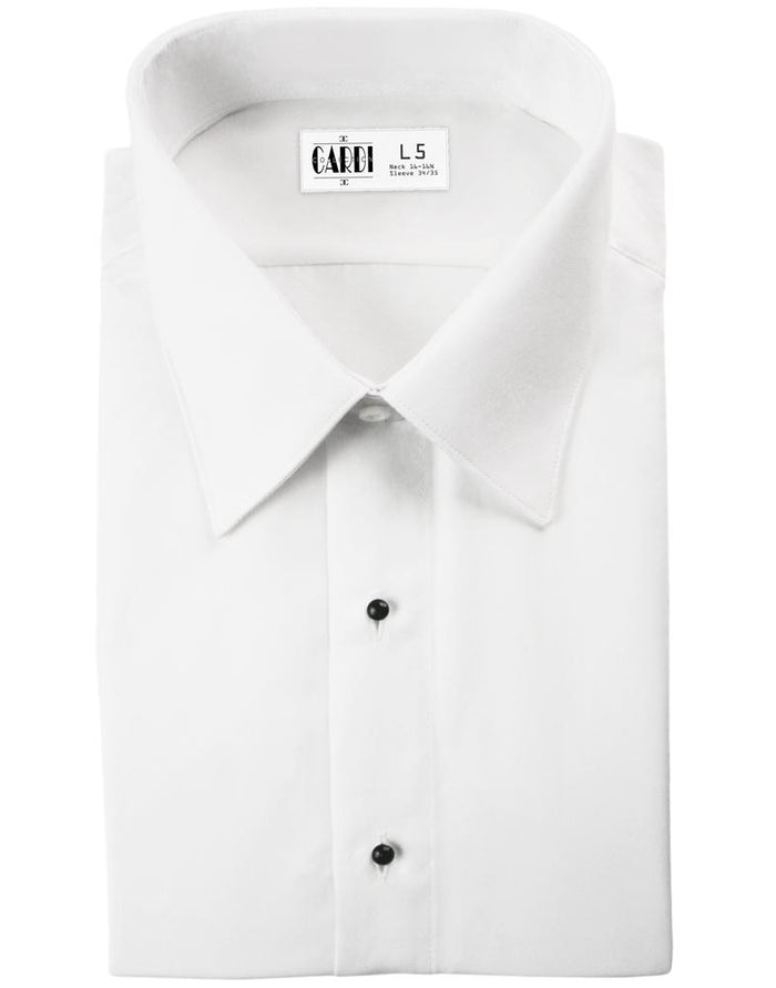 Como Kids White Laydown Tuxedo Shirt Classic Collection