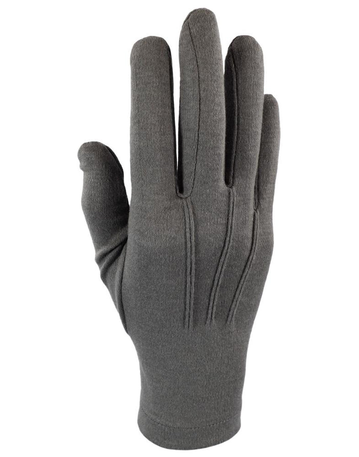 Grey Cotton Gloves by Classic Collection