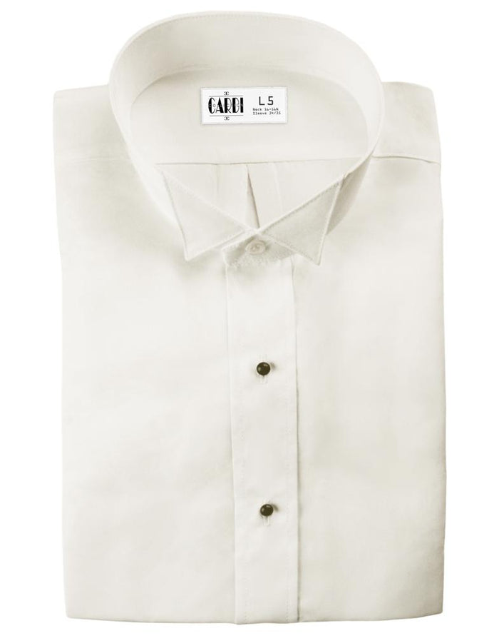 Lucca Kids Ivory Wingtip Tuxedo Shirt Classic Collection