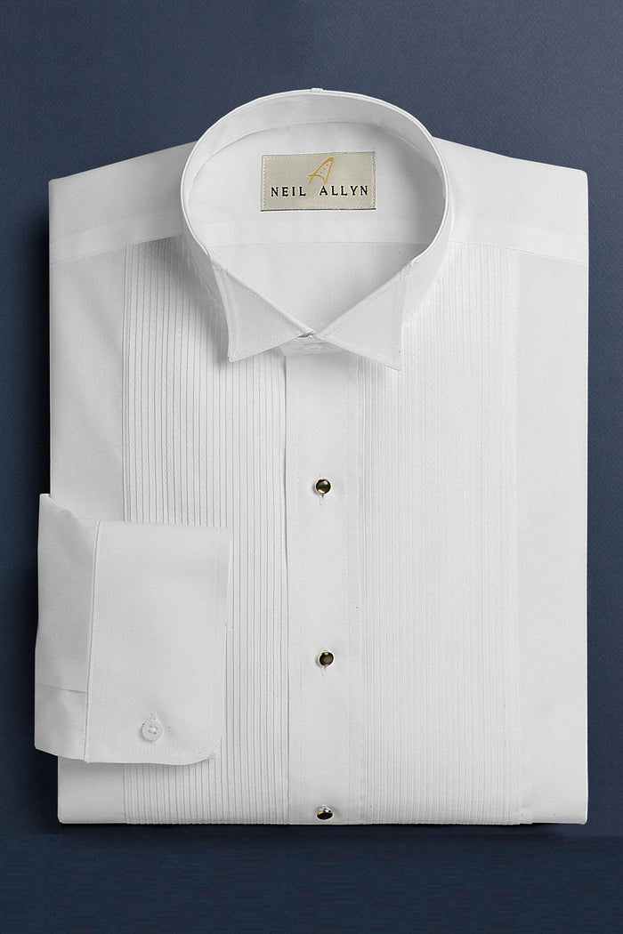 Timothy White Wingtip Tuxedo Shirt by Classic Collection