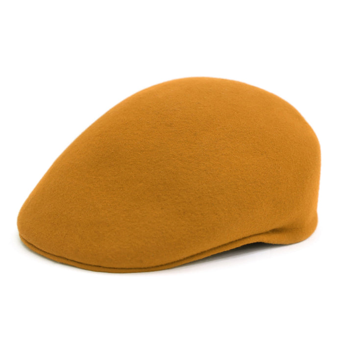 Classic Premium Wool Gold English Hat - Ferrecci USA 