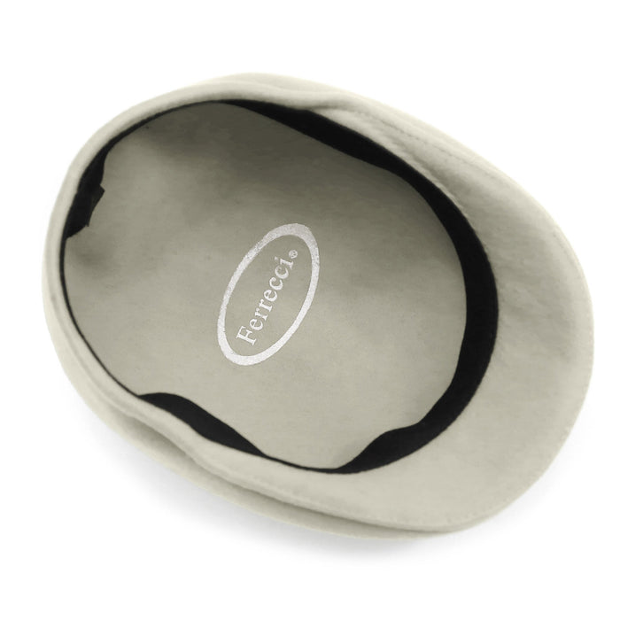 Off-White Premium Wool English Hat by Ferrecci