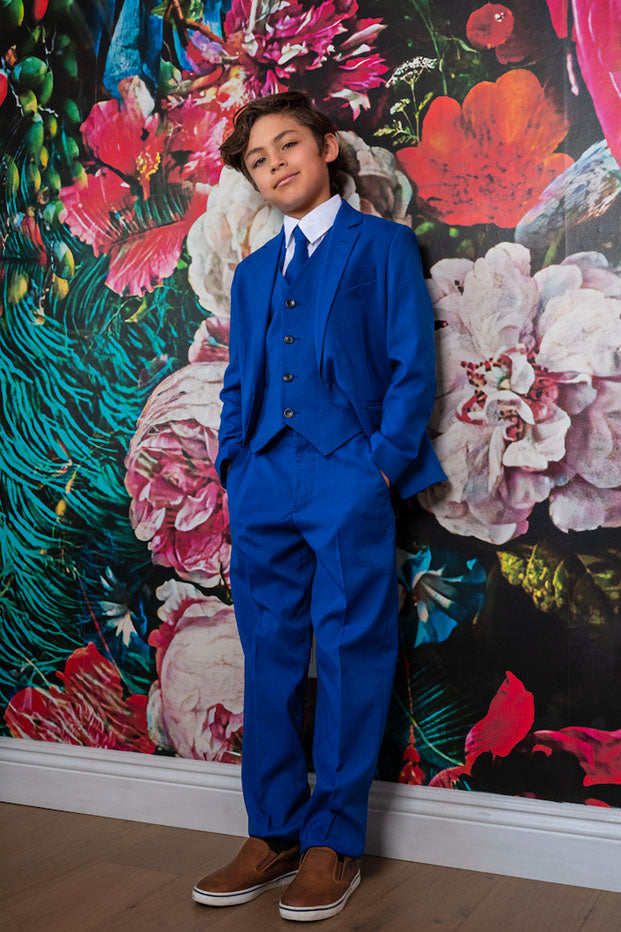 Ramses Kids Azure Blue Suit 5-Piece Set