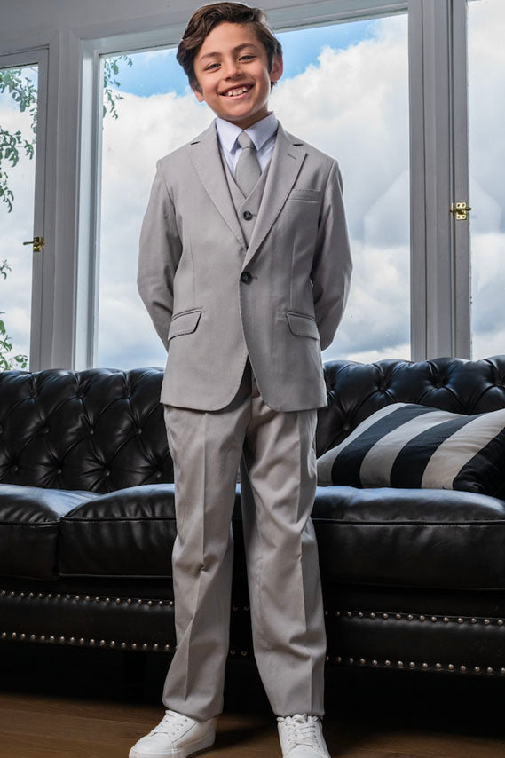Ramses Kids Desert Fox Grey Suit 5-Piece Set
