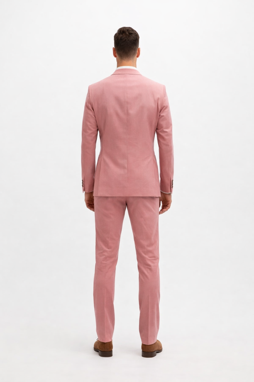 Coral Suit - Salmon Color Suit - Summer Suit
