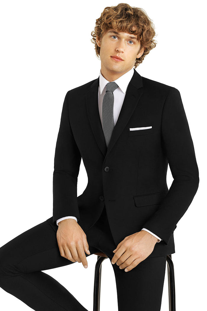 Athens Black Suit Jacket (Separates) by Couture 1910