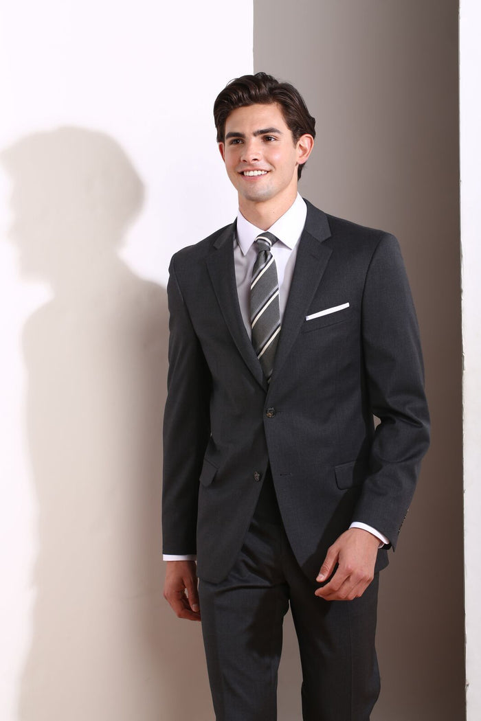 Athens Charcoal Suit Jacket (Separates) by Couture 1910