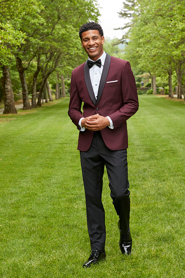 Arlo Burgundy Tuxedo Jacket (Separates) by PROMTUXEDO