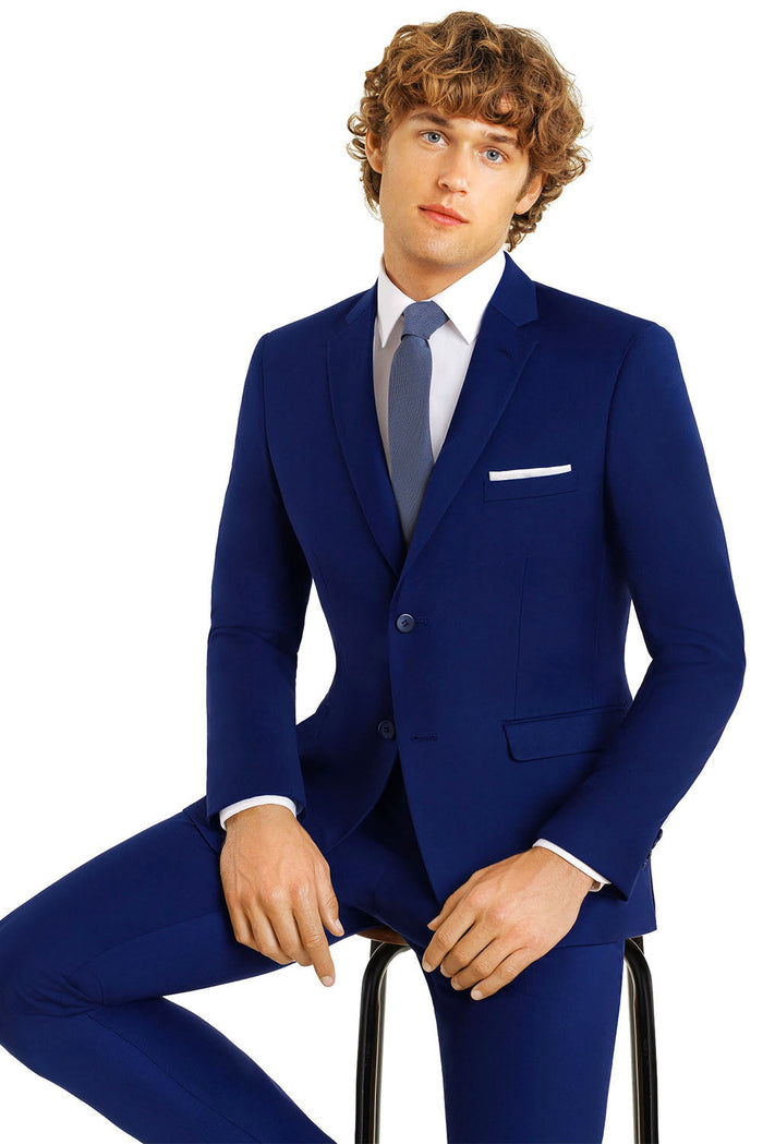 Athens Cobalt Suit Jacket (Separates) by Couture 1910