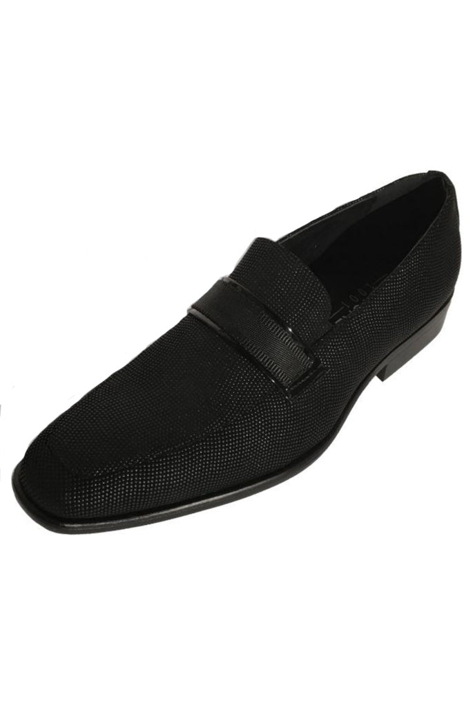 Pindot Black Couture 1910 Tuxedo Shoes by PROMTUXEDO – SuitUSA