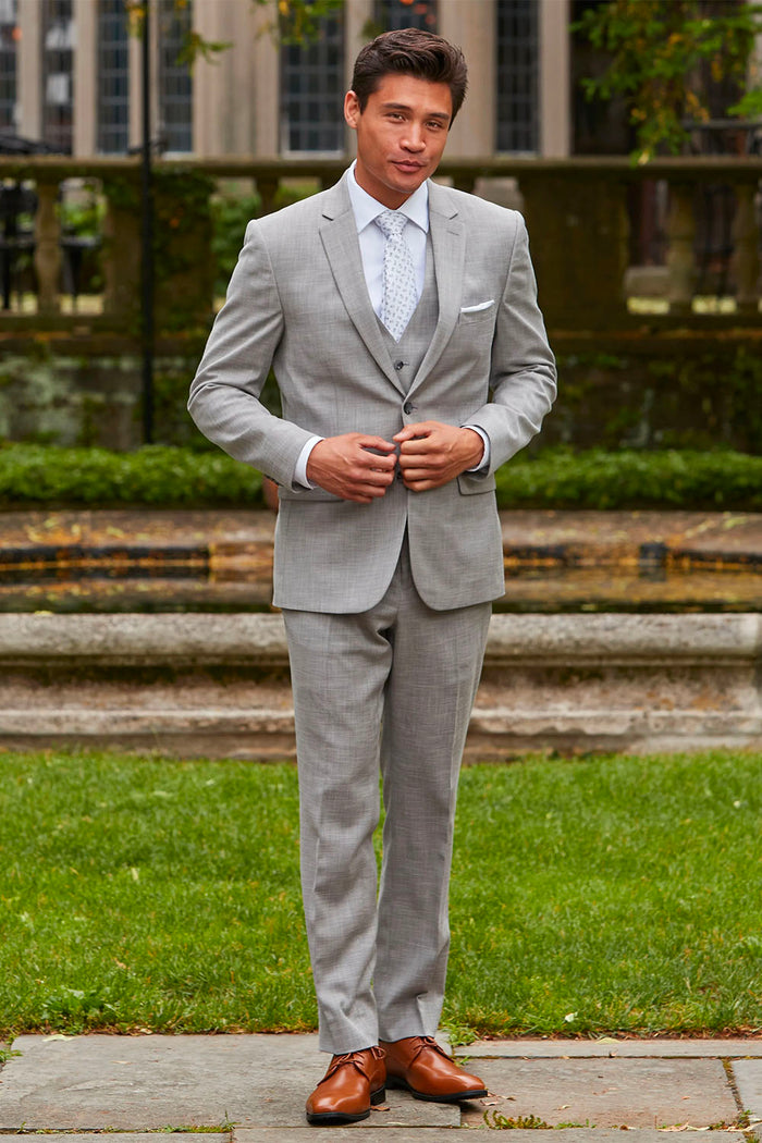 Sharkskin Black & White Suit Jacket (Separates) by Couture 1910