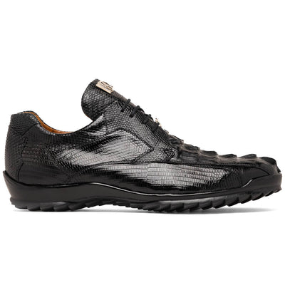 Marco_Di_Milano Crater Black: Luxury Leather Dress Shoe
