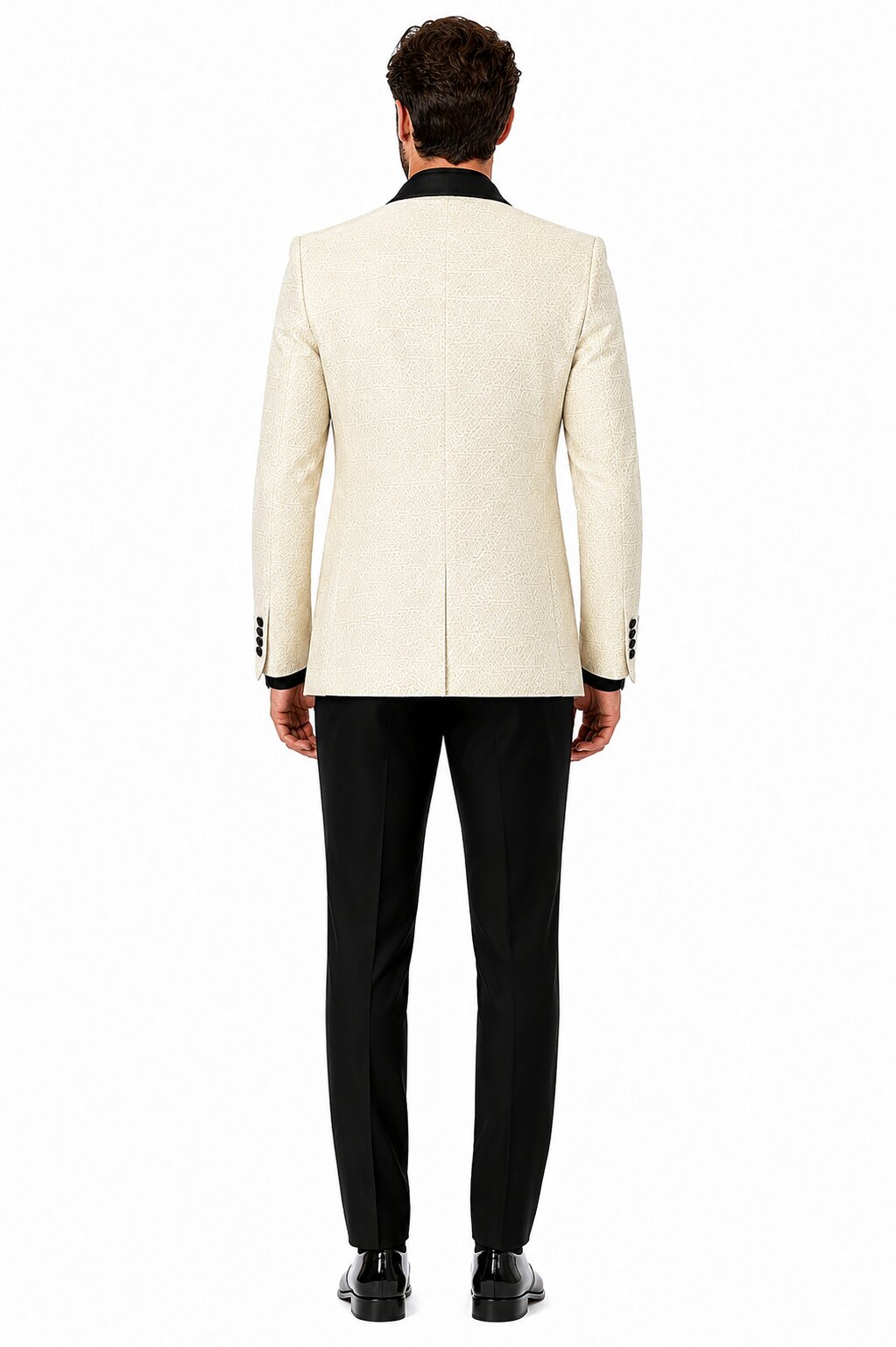 Ivory Tuxedo - Cream Wedding Suit - Off White Groom Suit by PROMTUXEDO