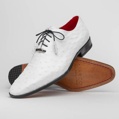 Marco Di Milano Criss White Leather Luxury Shoe