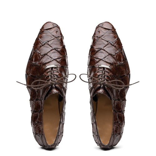 Marco Di Milano Olivieri Brown Leather Dress Shoe