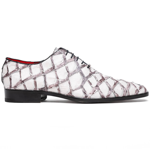 Marco_Di_Milano Olivieri Newspaper Luxury Leather Loafers