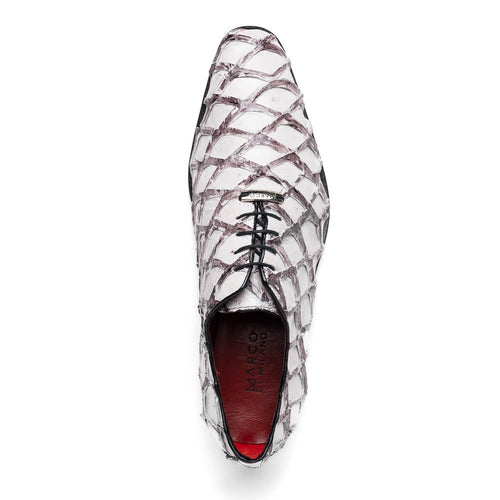 Marco_Di_Milano Olivieri Newspaper Luxury Leather Loafers