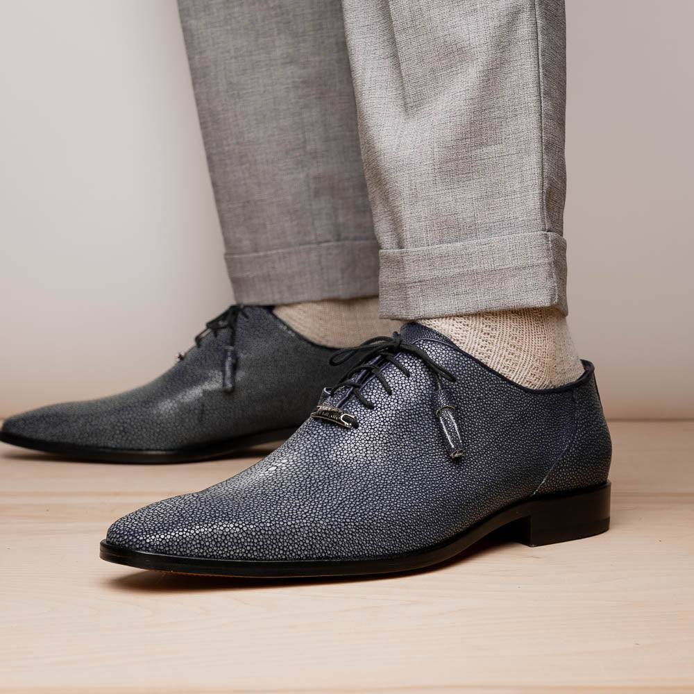 Marco Di Milano Pannuci Black Leather Oxford