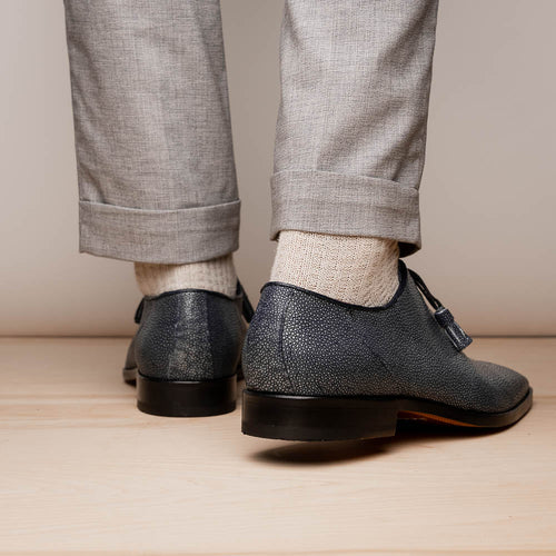 Marco Di Milano Pannuci Black Leather Oxford