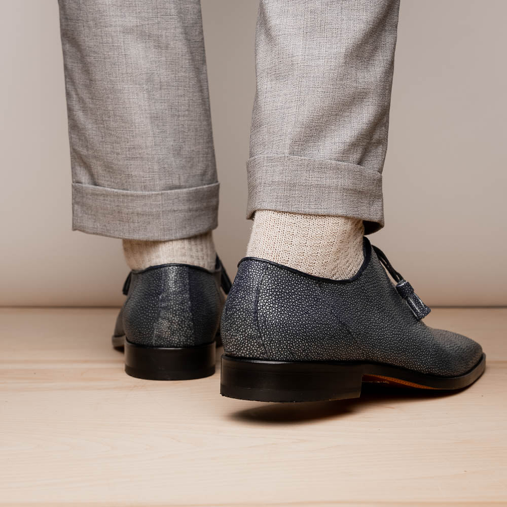 Marco Di Milano Pannuci Black Leather Oxford