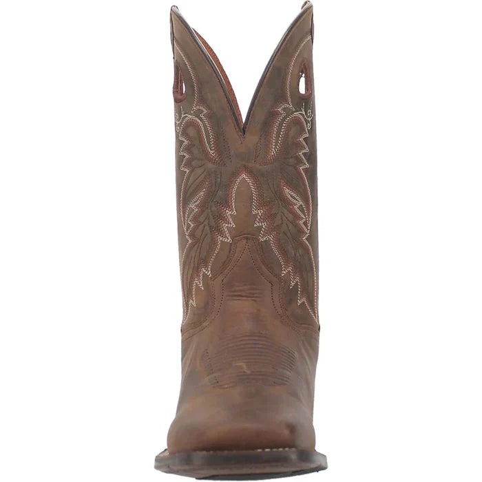 Dan Post Men's Abram Genuine Leather Square Toe Boots - Tan Dan Post Boots