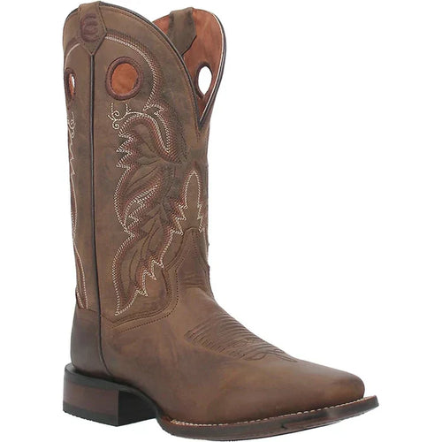 Dan Post Men's Abram Genuine Leather Square Toe Boots - Tan Dan Post Boots