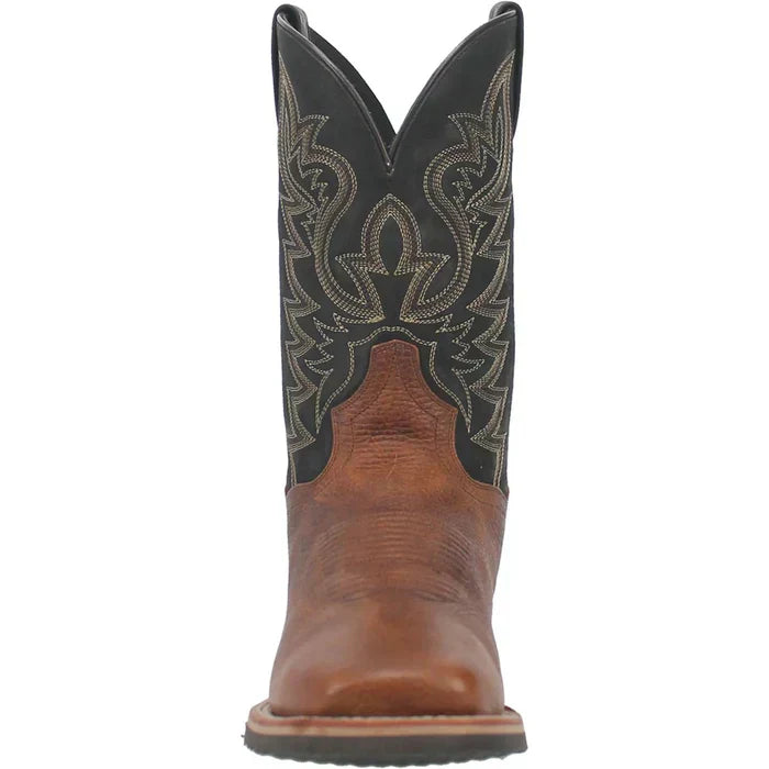 Dan Post Men's Boldon Genuine Leather Square Toe Boots - Brown by Dan Post Boots