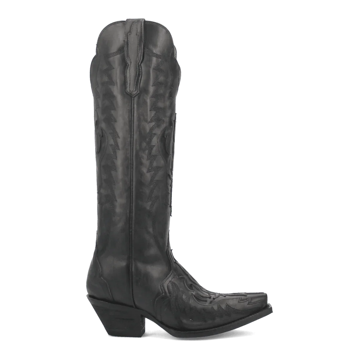 Dan Post Women's Hallie Snip Toe Leather Tall Boots - Black by Dan Post Boots