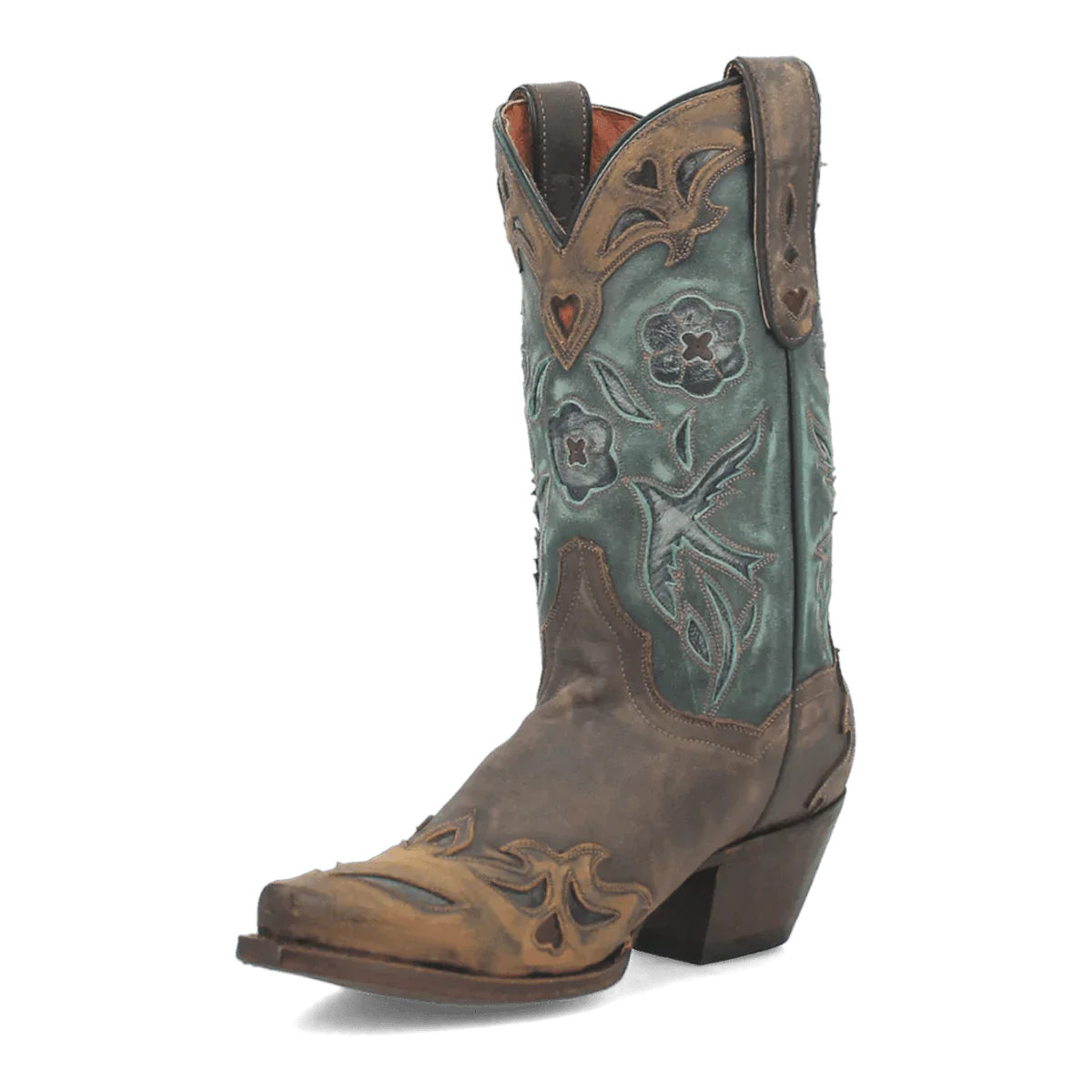 VINTAGE BLUEBIRD LEATHER BOOT