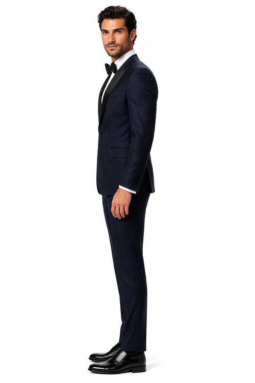 Dark Blue Prom Suit - Navy Blue Prom Suit
