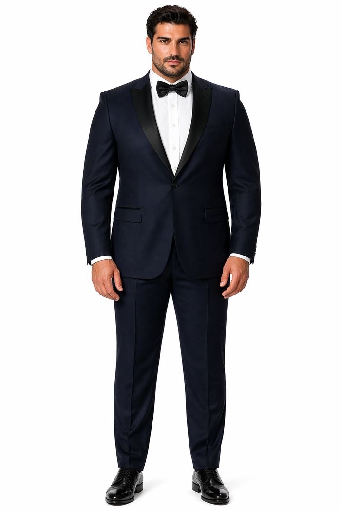 Dark Blue Prom Suit - Navy Blue Prom Suit