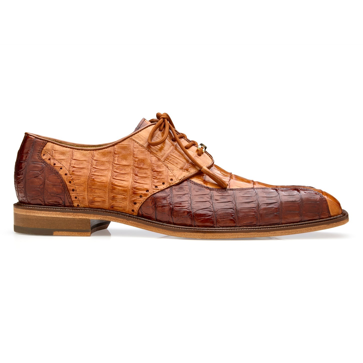 Belvedere Domenico Saddle Antique Walnut Leather Dress Shoe – SuitUSA