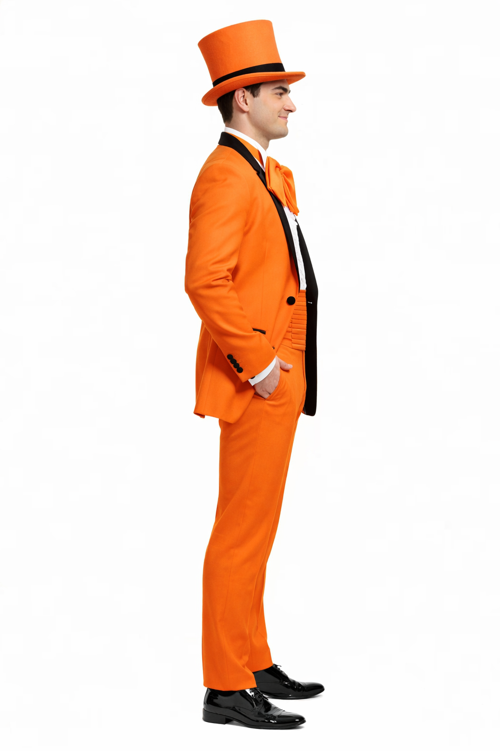 Dumb and Dumber Light Blue Tuxedo Costume for Men with Matching Top Hat – Classic 90s Party and Halloween Suit