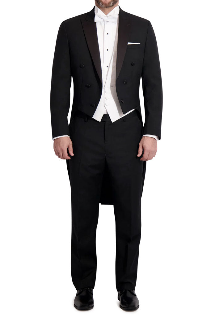 Edward Black Tailcoat Jacket (Separates) by BLACKTIE