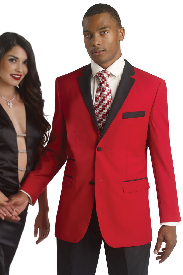 Passion Red EJ Samuel Tuxedo (2-Piece Set)