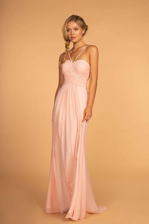Chiffon Sweetheart Bridesmaid Dress by Elizabeth KGL2607