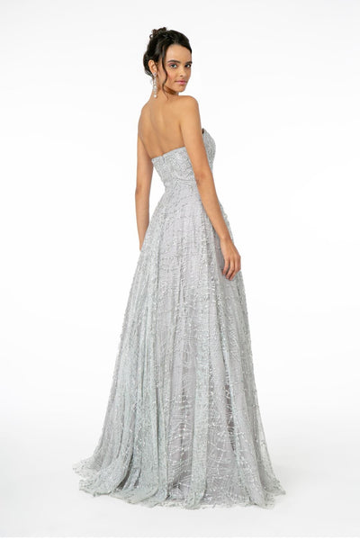 Mesh A-Line Pageant Dress by Elizabeth KGL2921