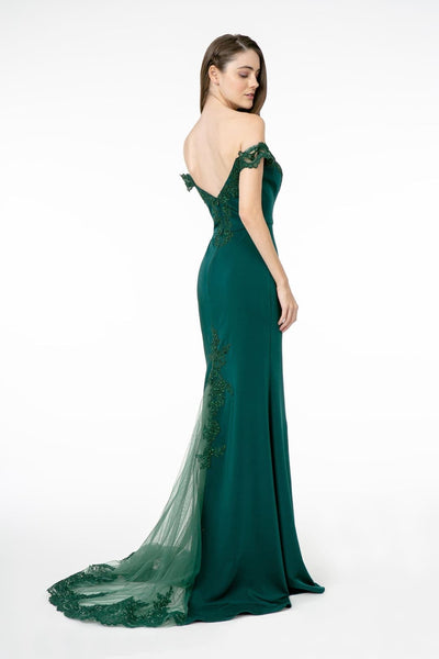 Off Shoulder Formal Gown by Elizabeth KGL2958