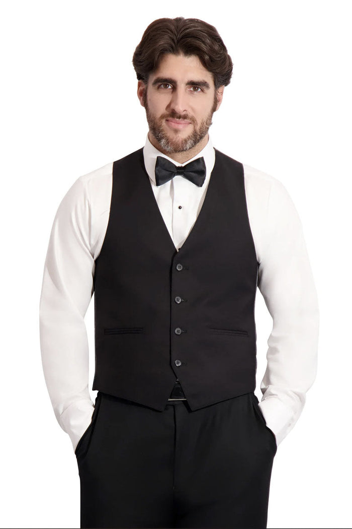 Black Embassy Vest Couture 1910