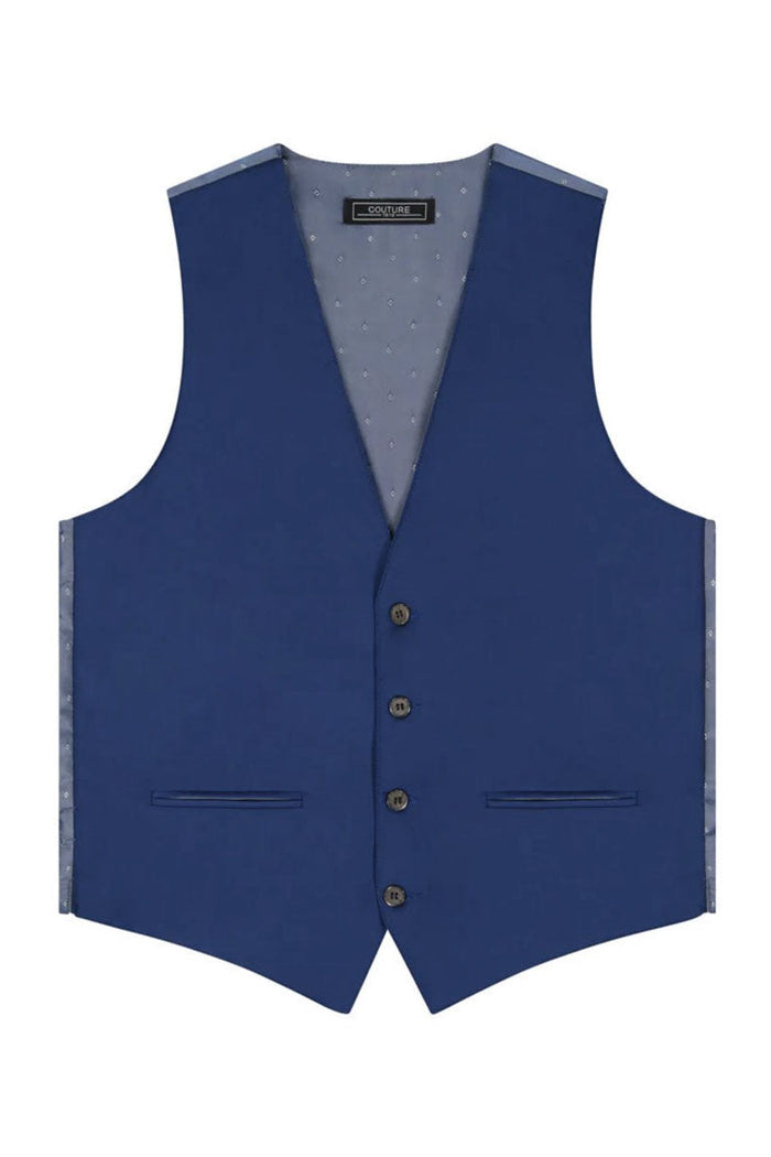 Cobalt Embassy Vest by Couture 1910