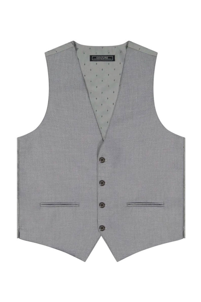 Grey Embassy Vest Couture 1910