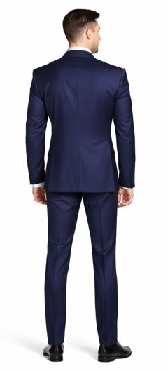 ENZO 150’s Super Wool 2-Button Suits in 6 Solid Colors by Usamensoutlet
